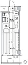 ヒューリック浅草橋江戸通 1Kの間取図画像