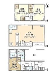 Kolet篠崎#09 1階2SLDKの間取り