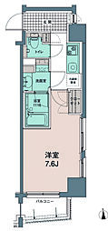 トワ・テ・メゾン 1Kの間取図画像