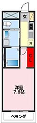 エブリワン・SS 1Kの間取図画像