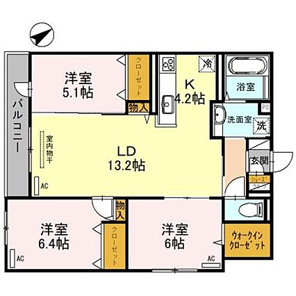 クラシスト北畠_間取り_0