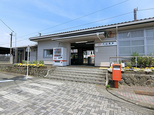 画像18:入山瀬駅(JR 身延線) 446m