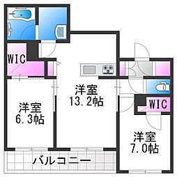 シャルール メゾン 1階