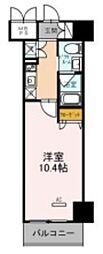 フェニックスレジデンス堺東 1Kの間取図画像