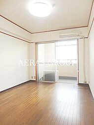 川口寿コーポ 3階ワンルームのリビング/ダイニング