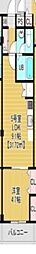 Charmant Maison 1LDKの間取図画像