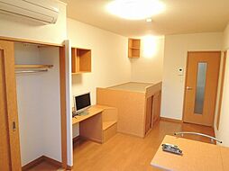 レオパレスサンピュア丸山 1階1Kのリビング/ダイニング