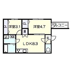 I maison Rhodon 1階