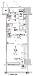RELUXIA東向島 9階1DKの間取り