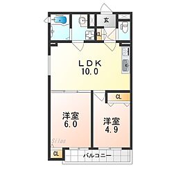 ＣＡＳＡ　ＣＡＬＭＡ菱木 3階