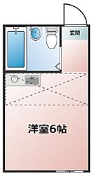 間取図画像 1K