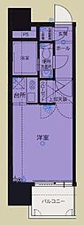エステート・モア祇園 1Kの間取図画像