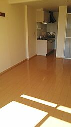 JR水戸線 小田林駅 徒歩14分の賃貸アパート 1階1LDKのリビング/ダイニング