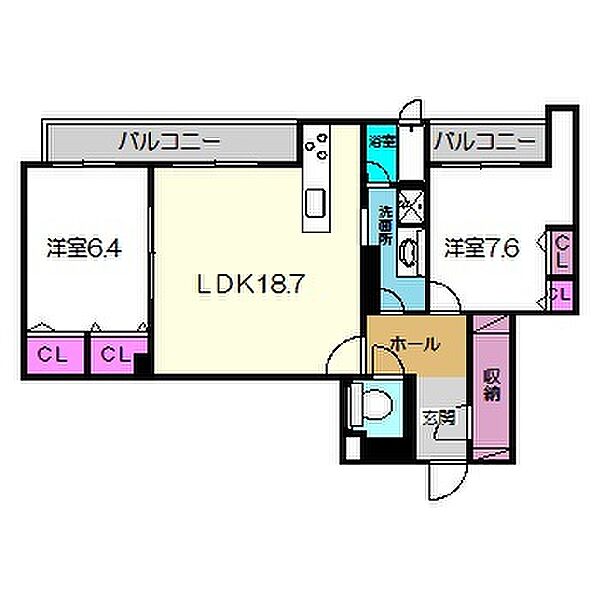 画像2:間取り図