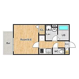 ジーメゾン海老名門沢橋エテルノ 2階