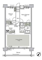 ParkCube西ヶ原STAGE 2LDKの間取図画像