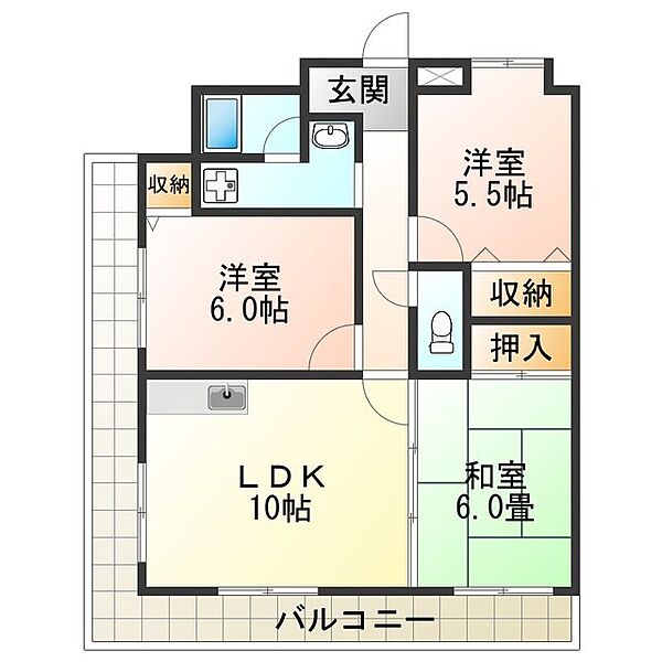 画像2:間取図