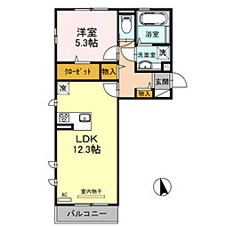 南海高野線 百舌鳥八幡駅 徒歩15分 2階/-