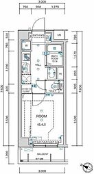 レヴィーガ練馬春日町駅前 4階1Kの間取り