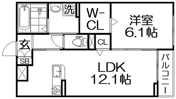 同じ建物の物件間取り写真 - ID:227075870550