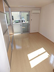 JR中央線 日野駅 徒歩15分の賃貸アパート 1階1LDKのリビング/ダイニング