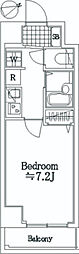 GENOVIA吉祥寺通りEAST 1Kの間取図画像