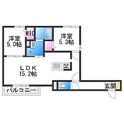Passaro Grande北田辺 2階/-