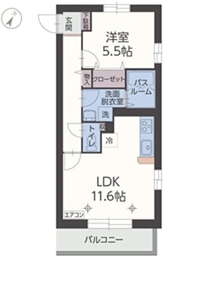 同じ建物の物件間取り写真 - ID:222016519925