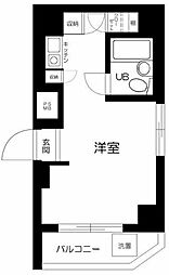 井荻ホームズ ワンルームの間取図画像