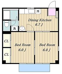 トラッド小川 1階/101