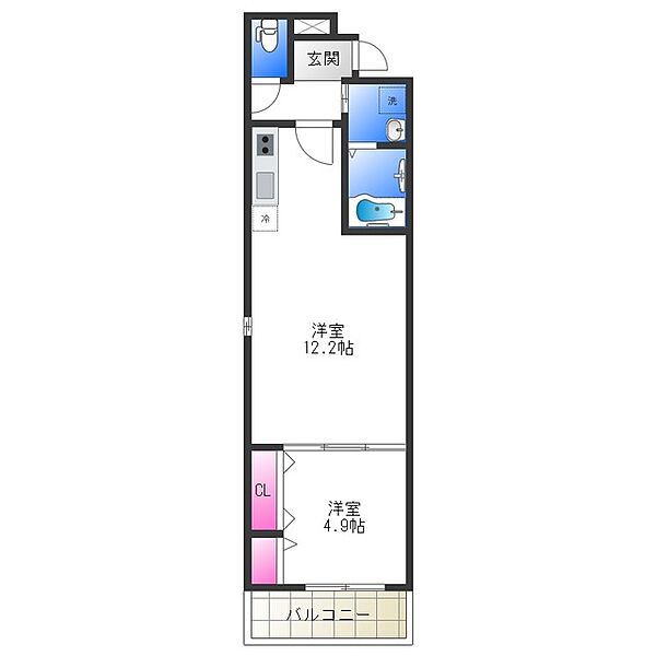 同じ建物の物件間取り写真 - ID:227079273263