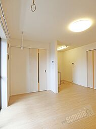 アジャートくろだ 1階ワンルームのリビング/ダイニング