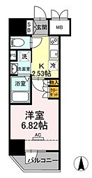 間取図画像 1K