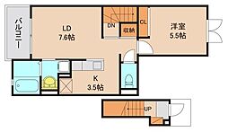 グラン・パルティ 1LDKの間取図画像