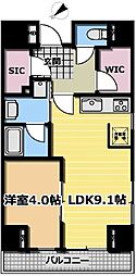 プリムローズ駒込 1LDKの間取図画像