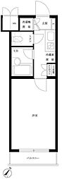 ルーブル渋谷本町 1Kの間取図画像