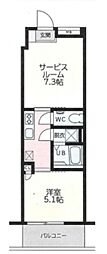 BAEHILLSカワサキ 2SKの間取図画像