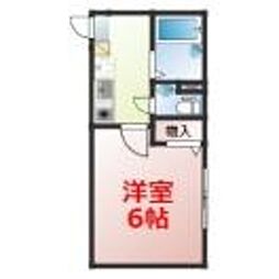 j・スタイリオ堀切 1階1Kの間取り