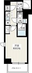 MAXIV上板橋AZ 1Kの間取図画像