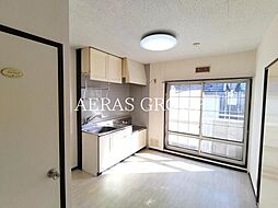 ツインハイムII 2階2Kのリビング/ダイニング