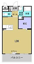 ＢＩＪＬ（ベイル） 506 5階ワンルームの間取り