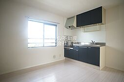 ヴィラハーベスト 201 2階1LDKのリビング/ダイニング