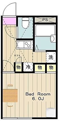 レオパレスオリーブ２_間取り_0