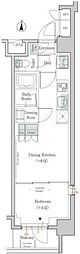 ONEROOFRESIDENCE錦糸町 1LDKの間取図画像