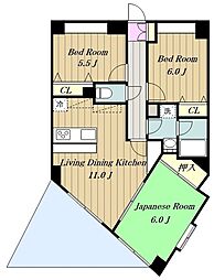 ボヌール 3LDKの間取図画像