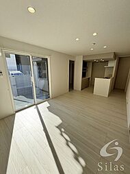 JR阪和線 長居駅 徒歩13分の賃貸アパート 1階2LDKのリビング/ダイニング