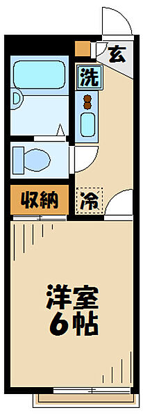 レオパレスプレミール（23682） 106｜神奈川県相模原市緑区相原１丁目(賃貸アパート1K・1階・19.87㎡)の写真 その2