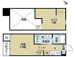 間取図画像 ワンルーム