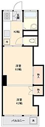 第2よしながビル 2Kの間取図画像