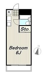フラワーハイツB 2階
